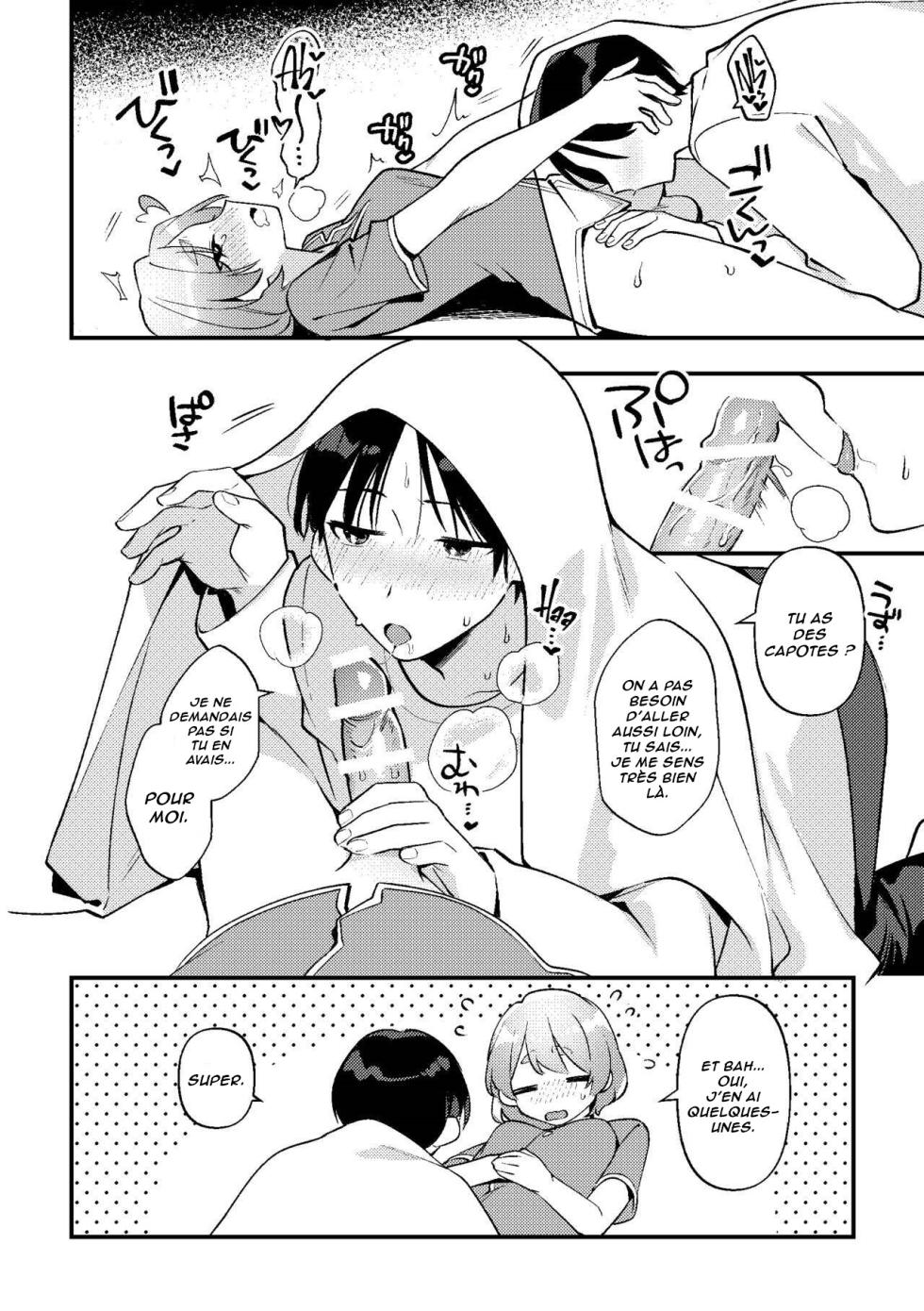 [Toketa Ice no Futa no Ura (Sakuraba Rokusuke)] Yakimochi Kanojo no Wagamama Kai | Le moment où ma petite amie jalouse est devenue égoïste [French] [Lopxi] - Page 18