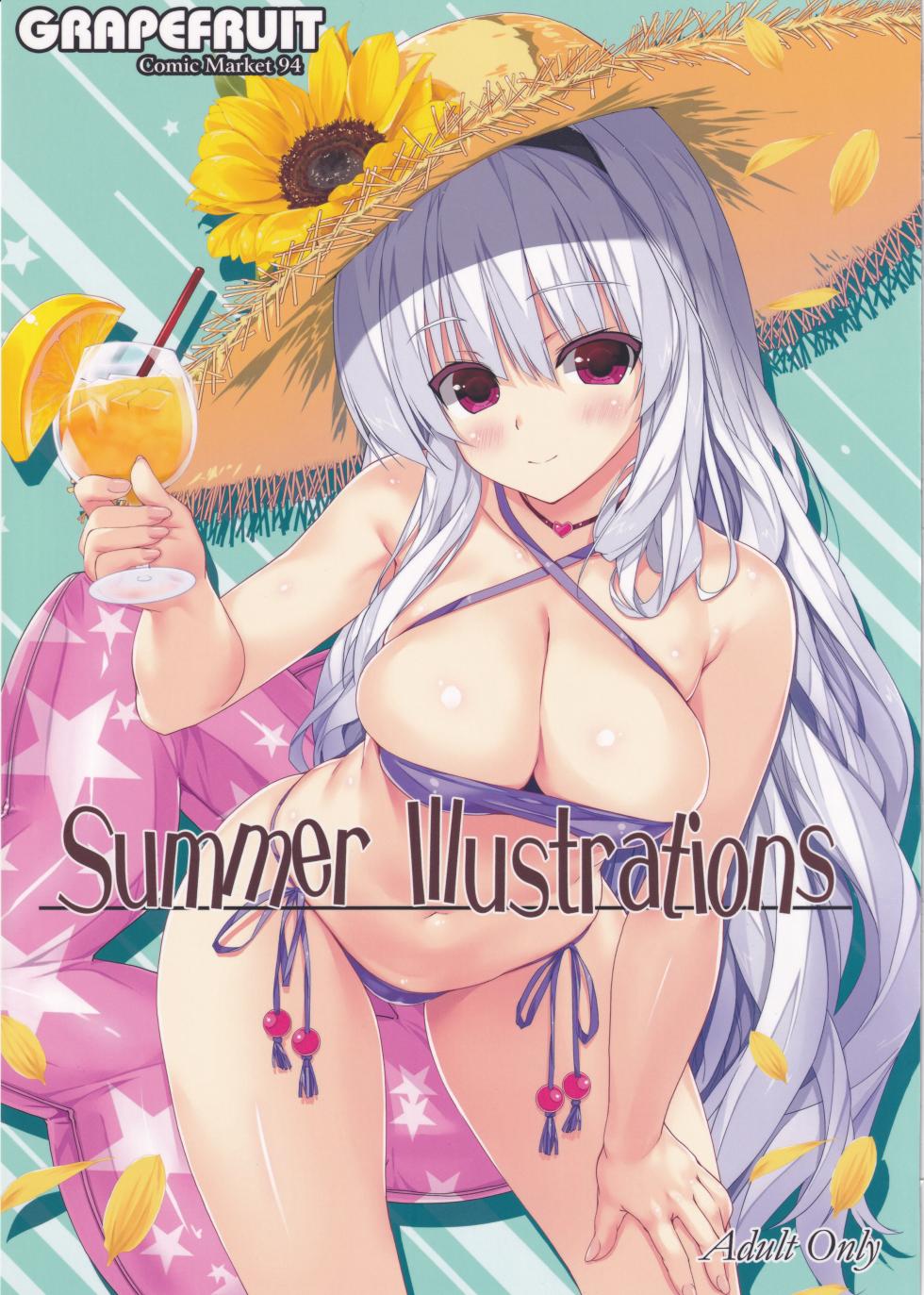 (C94) [GRAPEFRUIT (Shintarou)] Summer Illustrations - Page 1