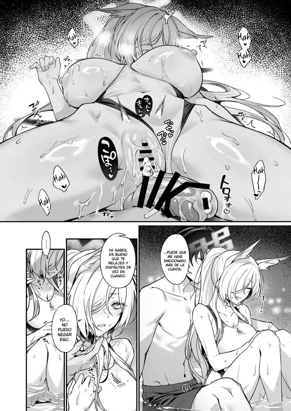 [Shiba no Shippo (Shiba Aya)] Kanna to Iyashiai | Recuperándome junto a Kanna (Blue Archive) [Spanish] [Hangyaku No Scanlation] [Digital] - Page 27
