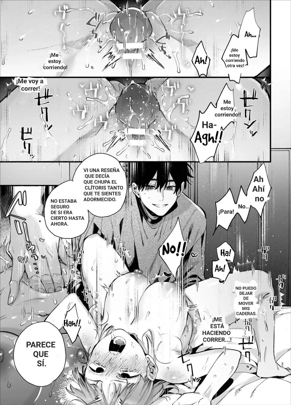 [Umenegi Daimyoujin (Umekoppe)] Kawaisou na Kimi ga Ichiban Kawaii ~Inu-kei Shuuchaku Danshi Haru-kun no Shitsuke Koubi~ | Eres más Adorable Cuando das Pena ~El Sexo Disciplinario del Chico Obsesivo Estilo Golden Retriever, Haru~ [Spanish] [Me ba] - Page 37