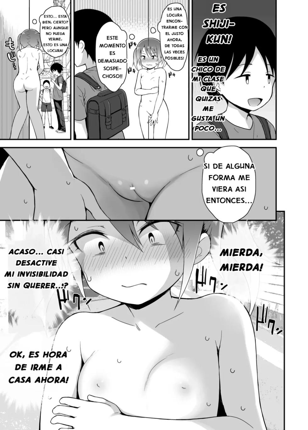 [Pico Pico Labyrinth (Fujisaka Lyric)] Dosukebe na Yayoi-chan | Yayoi-chan, La Pervertida Invisible [Spanish] [ZonaHentaiJuegos] [Digital] - Page 6