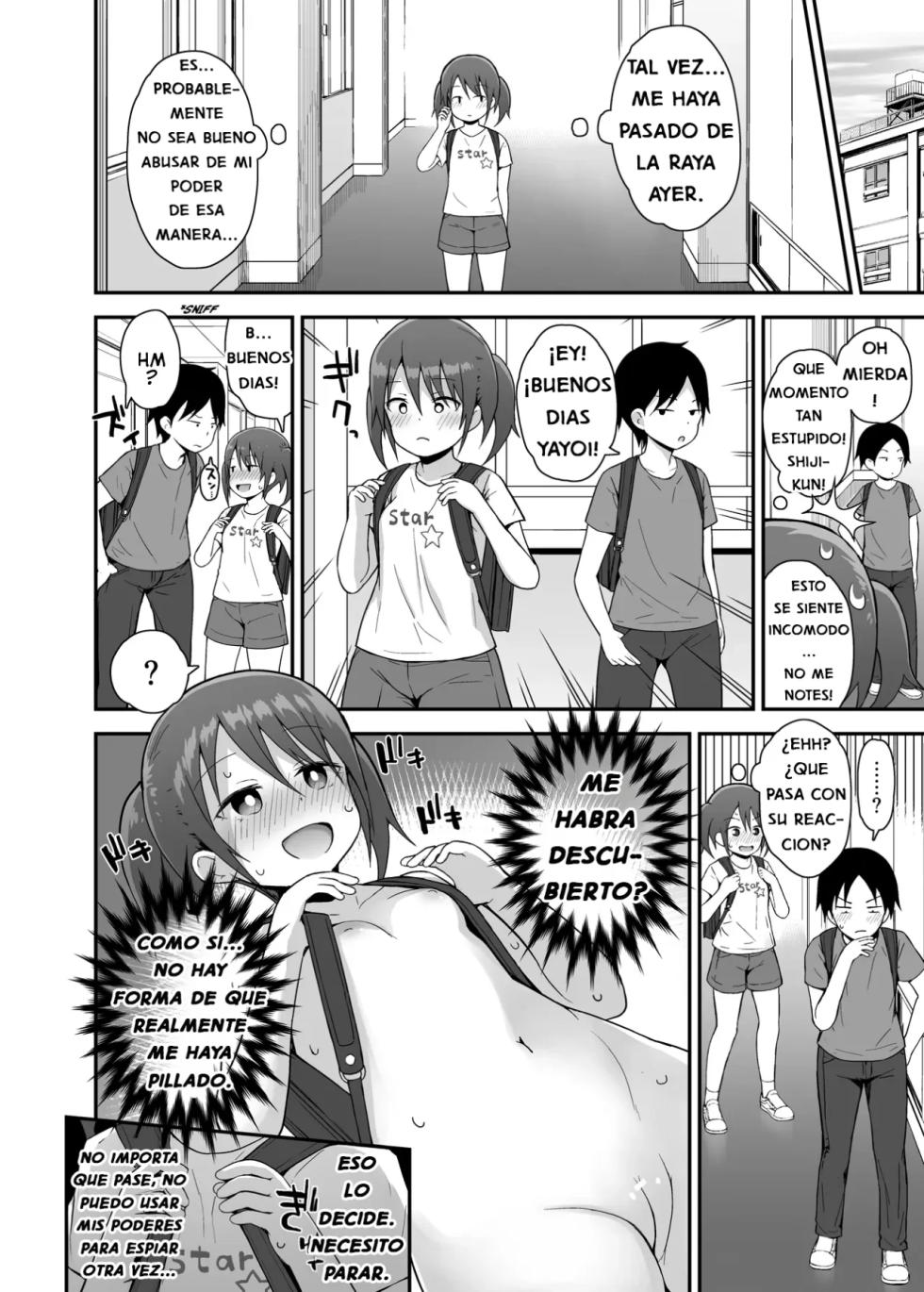 [Pico Pico Labyrinth (Fujisaka Lyric)] Dosukebe na Yayoi-chan | Yayoi-chan, La Pervertida Invisible [Spanish] [ZonaHentaiJuegos] [Digital] - Page 13