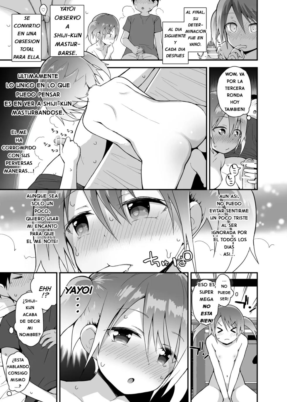 [Pico Pico Labyrinth (Fujisaka Lyric)] Dosukebe na Yayoi-chan | Yayoi-chan, La Pervertida Invisible [Spanish] [ZonaHentaiJuegos] [Digital] - Page 14