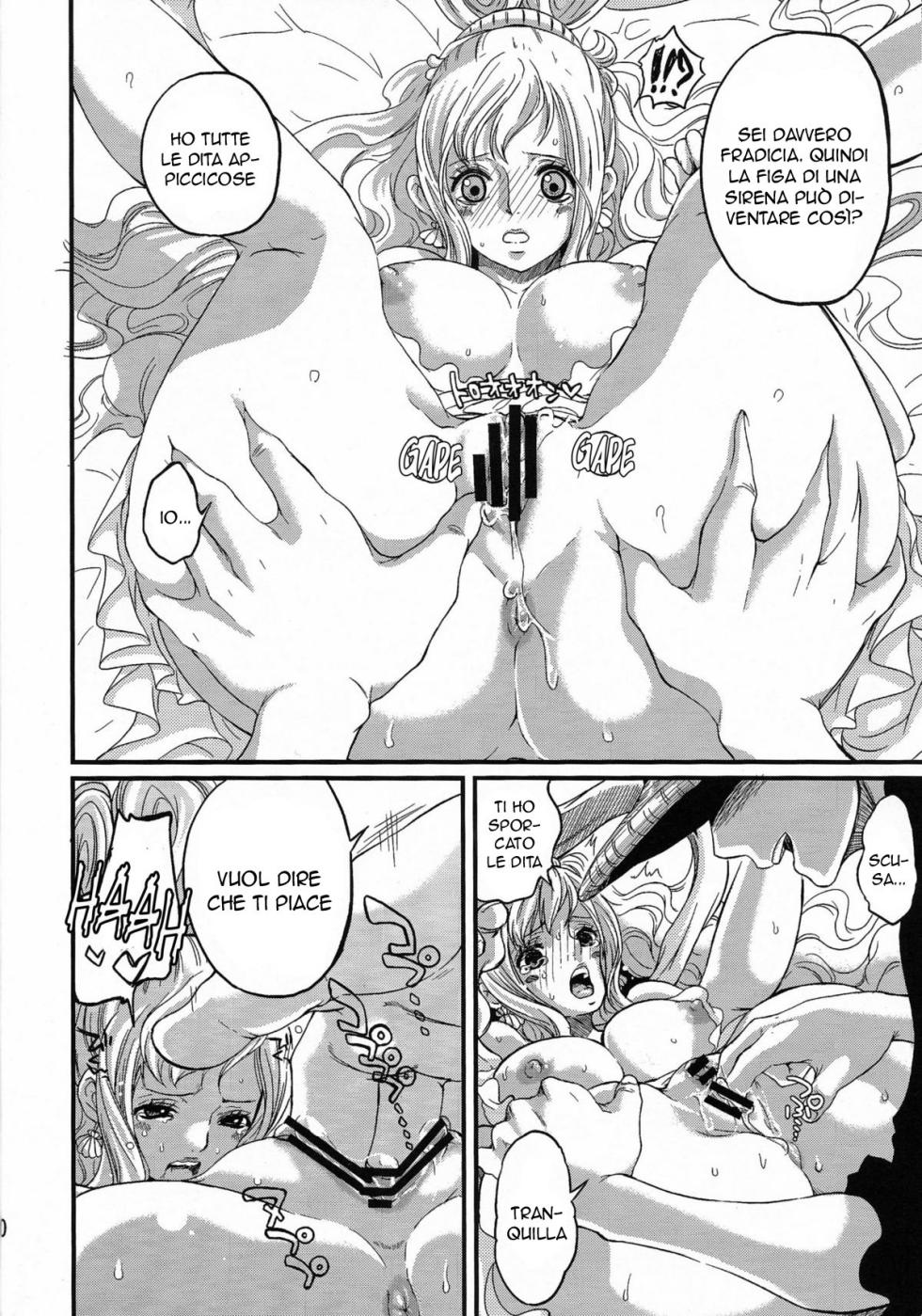 (C80) [Queen Of VANILLA (Tigusa Suzume)] Ningyohime | Le Code non sono un Problema! (One Piece) [Italian] - Page 10