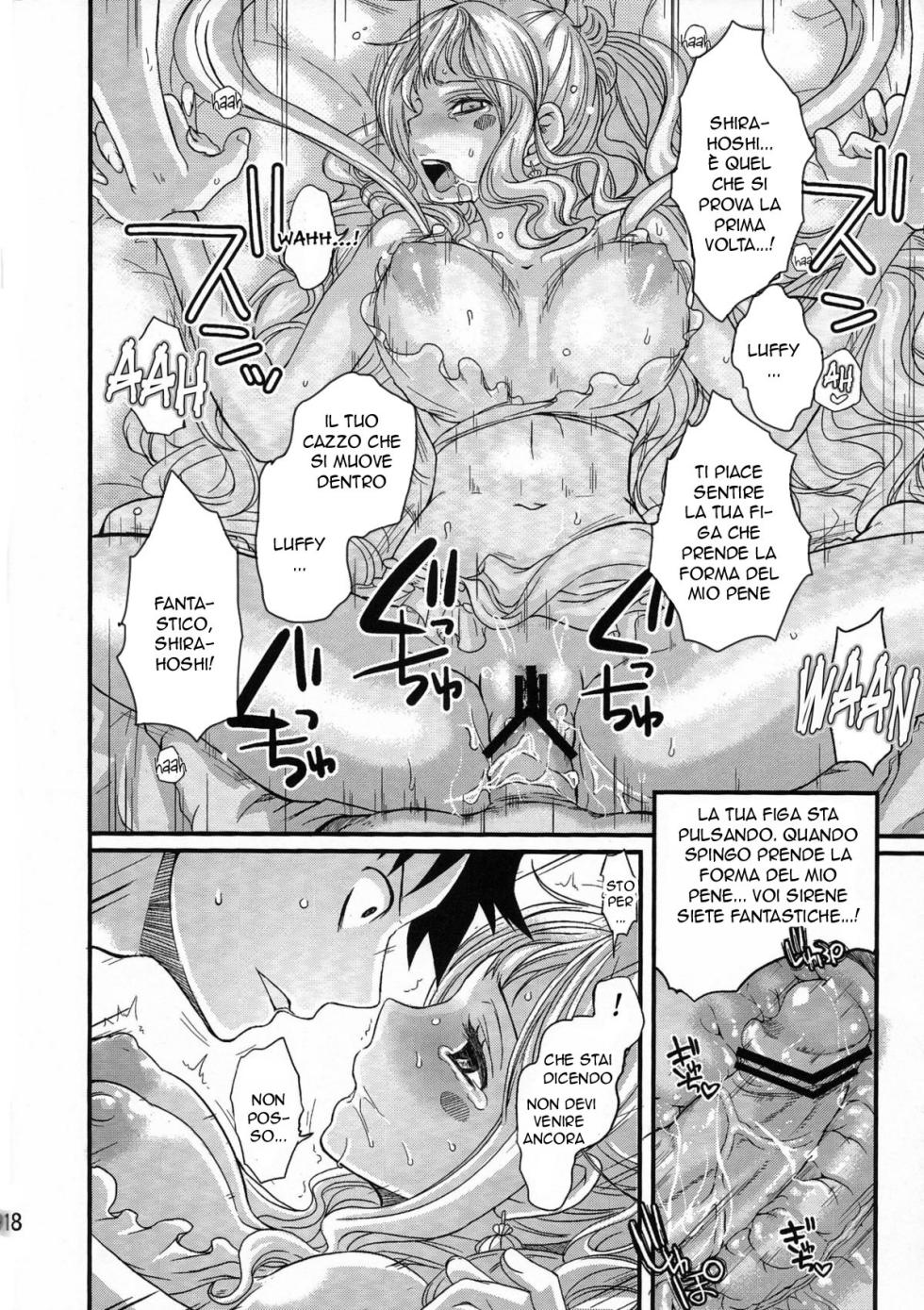 (C80) [Queen Of VANILLA (Tigusa Suzume)] Ningyohime | Le Code non sono un Problema! (One Piece) [Italian] - Page 18