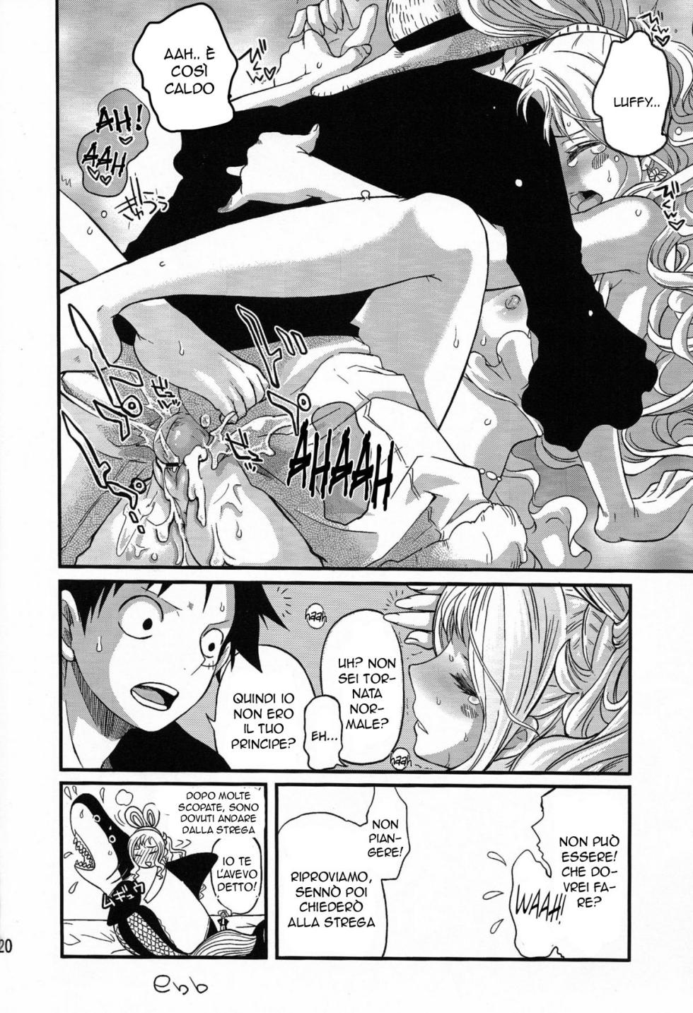 (C80) [Queen Of VANILLA (Tigusa Suzume)] Ningyohime | Le Code non sono un Problema! (One Piece) [Italian] - Page 20