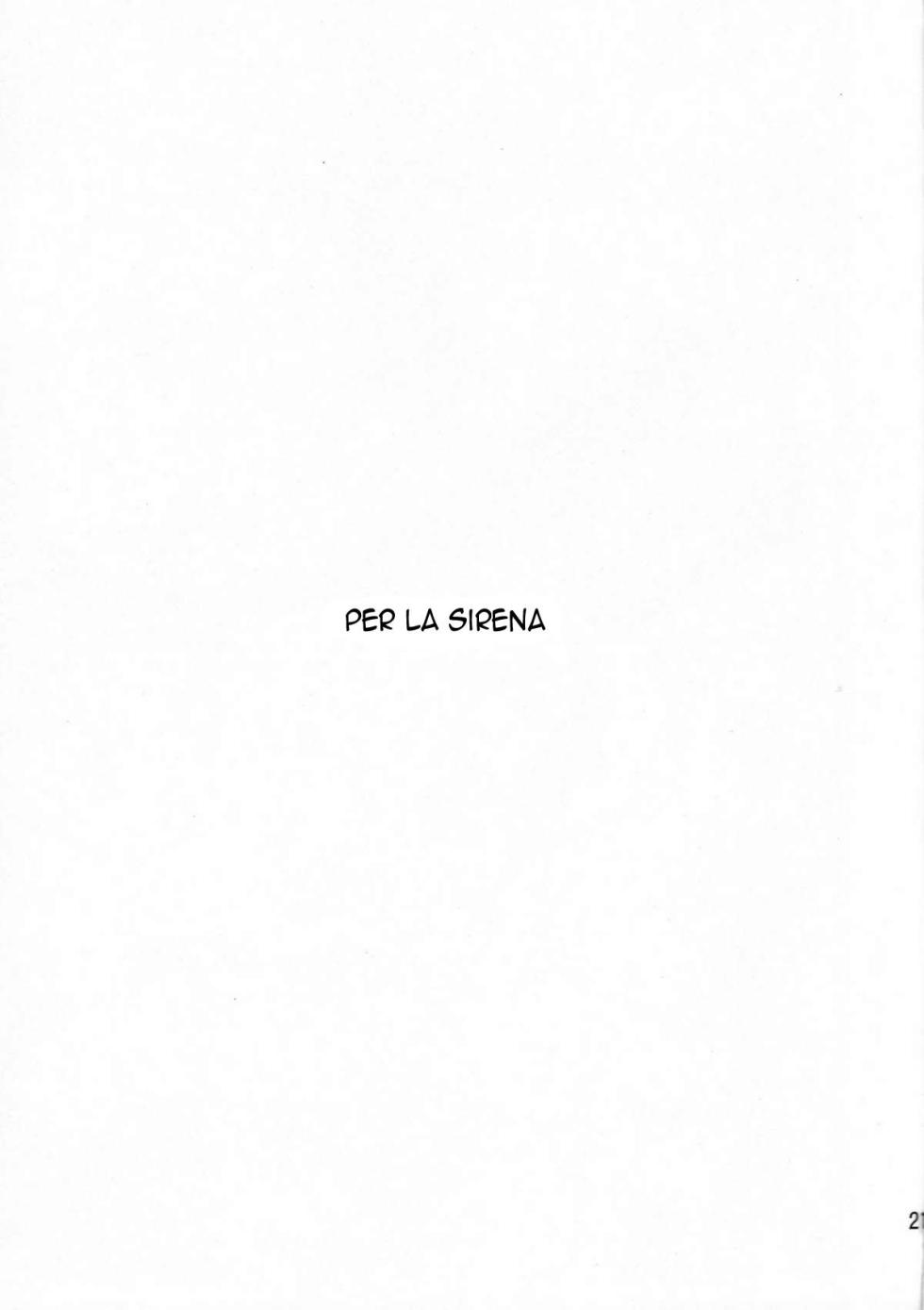 (C80) [Queen Of VANILLA (Tigusa Suzume)] Ningyohime | Le Code non sono un Problema! (One Piece) [Italian] - Page 21