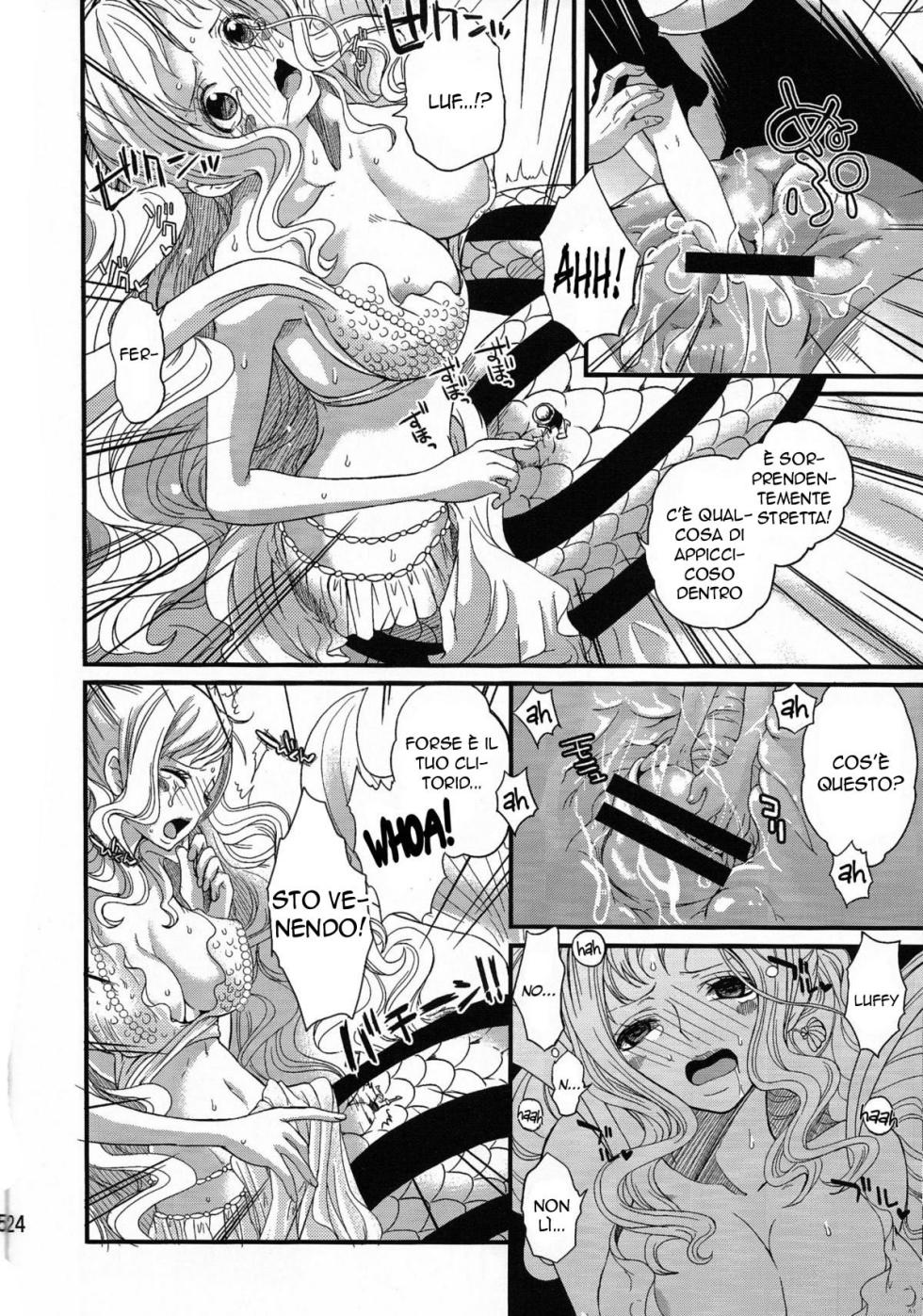 (C80) [Queen Of VANILLA (Tigusa Suzume)] Ningyohime | Le Code non sono un Problema! (One Piece) [Italian] - Page 24