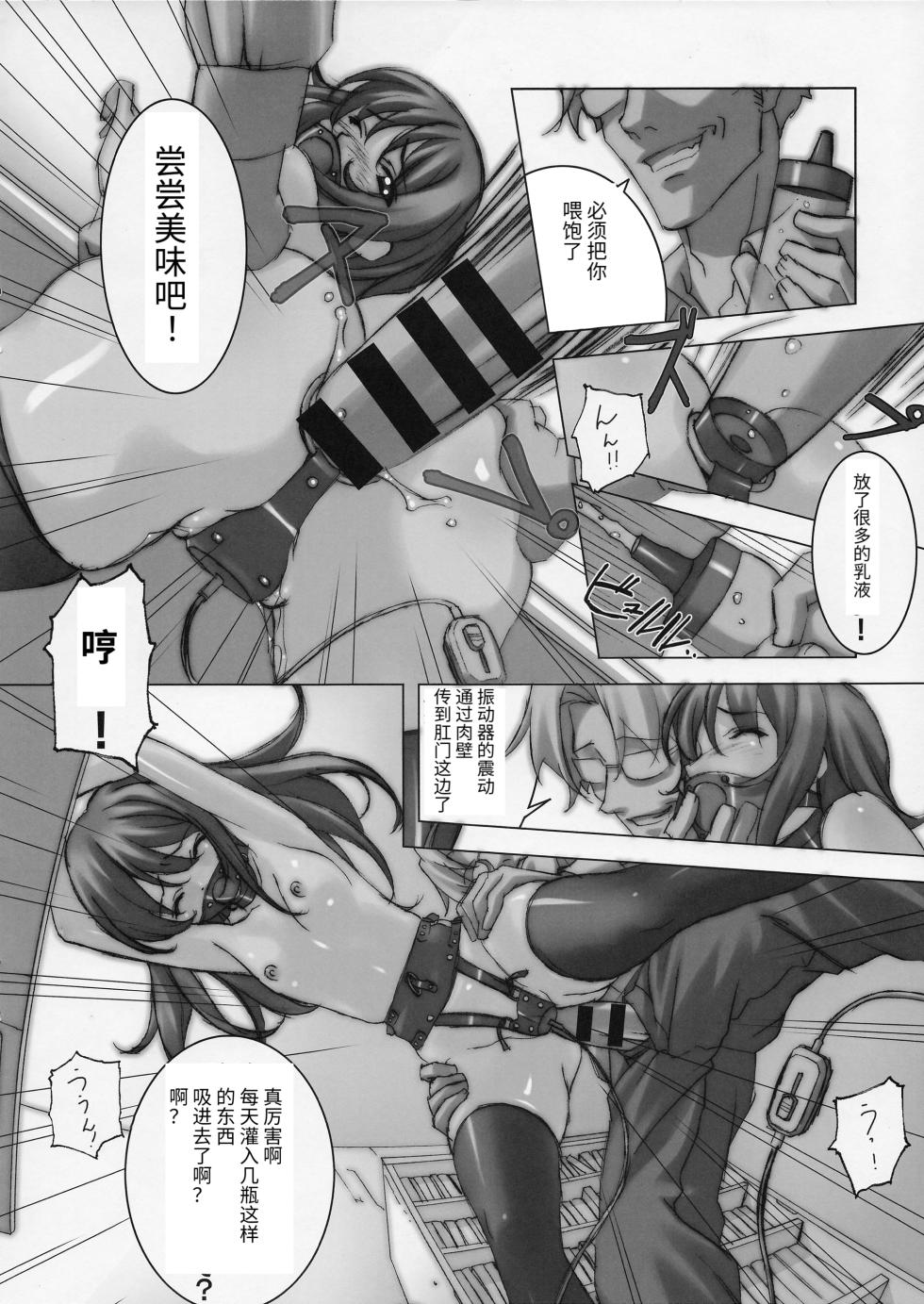 (C88) [Tairikukan Dandoudan Dan (Sakura Romako)] Honjitsu no Nikudorei Choukyou [Chinese] - Page 9