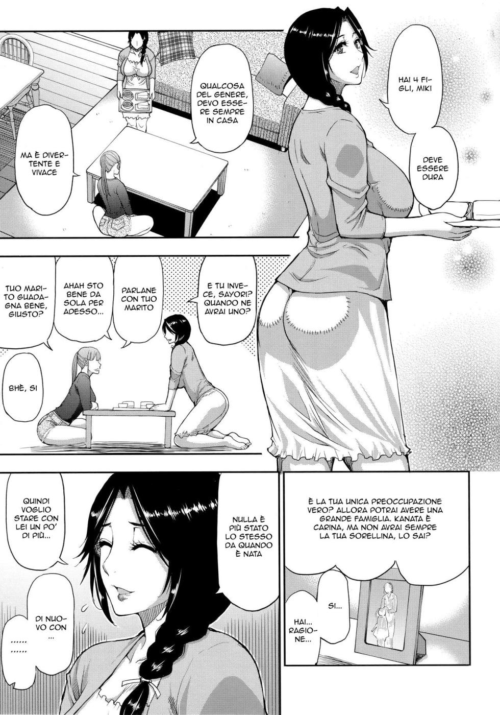 [Shunjou Shuusuke] Hitozuma Futari to Shitagi Doro | Ladro Di Mutande (Onegai, Sukoshi Yasumasete... ~Karada Torokeru Sex no Ato ni~) [Italian] - Page 7