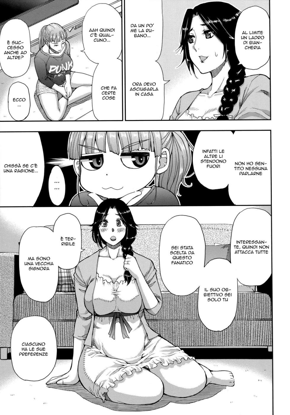 [Shunjou Shuusuke] Hitozuma Futari to Shitagi Doro | Ladro Di Mutande (Onegai, Sukoshi Yasumasete... ~Karada Torokeru Sex no Ato ni~) [Italian] - Page 9