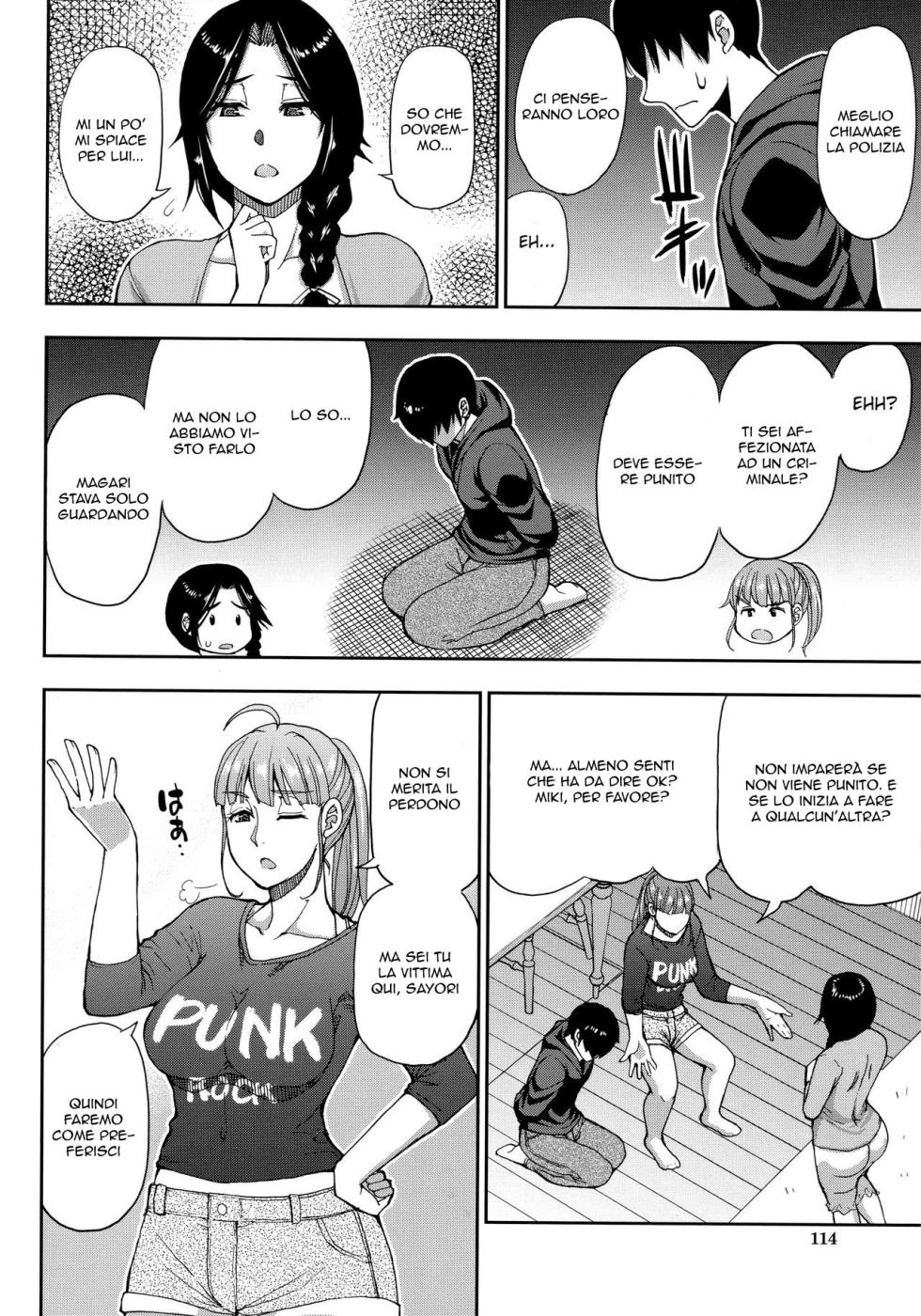 [Shunjou Shuusuke] Hitozuma Futari to Shitagi Doro | Ladro Di Mutande (Onegai, Sukoshi Yasumasete... ~Karada Torokeru Sex no Ato ni~) [Italian] - Page 12