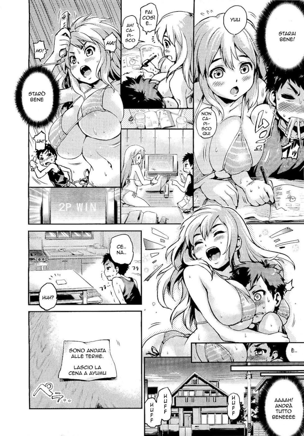 [jyaco] Skinship Shoukougun | Rimanere Svegli fino a Tardi (COMIC Megastore 2011-01) [Italian] [Decensored] - Page 8