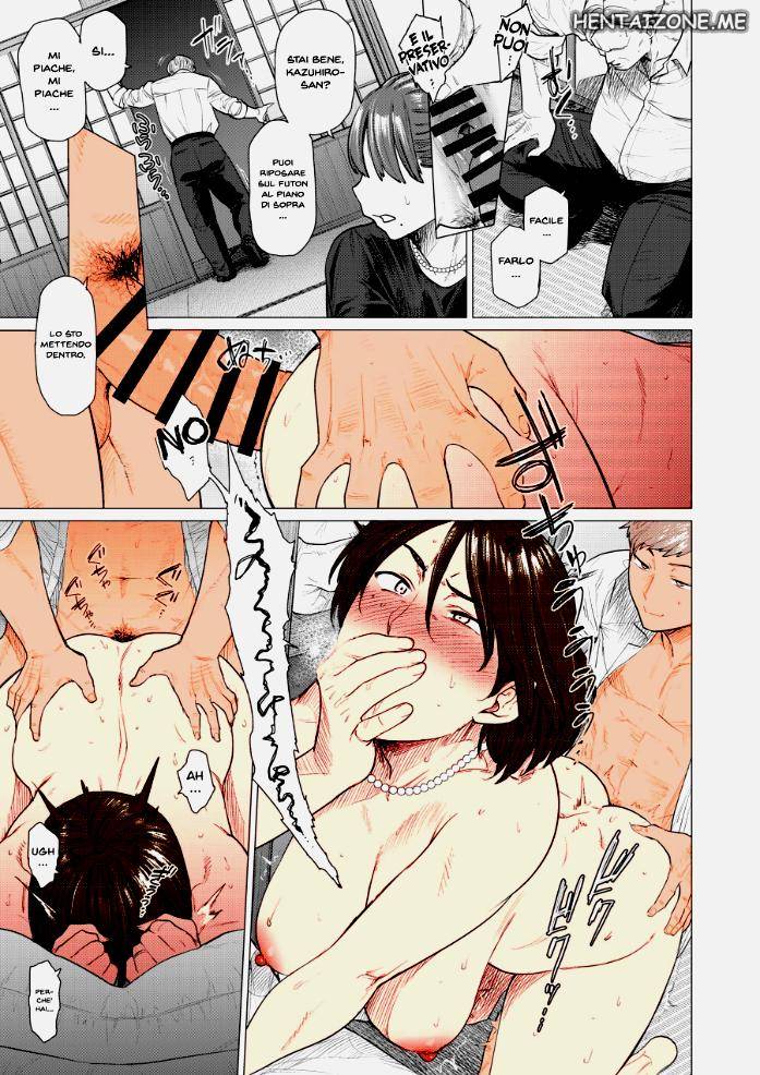 [Seiheki Chousadan (Etuzan Jakusui)] Mendougoto | La Zia Momoe (Toaru Site no Seiheki Ranking nite, Zennendai de NTR ga Bucchigiri 1-i Datta no de, Ironna Onnanoko o Netotte Moraimashita.) [Italian] [Digital] - Page 9