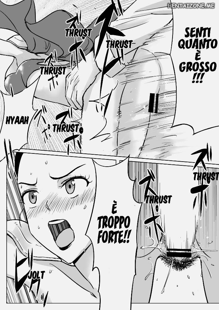 [Shirihito] Muchi na Hitozuma to no Tokubetsu Shugyou | L' Allenamento Speciale di Chichi (Dragon Ball Super) [Italian] - Page 14