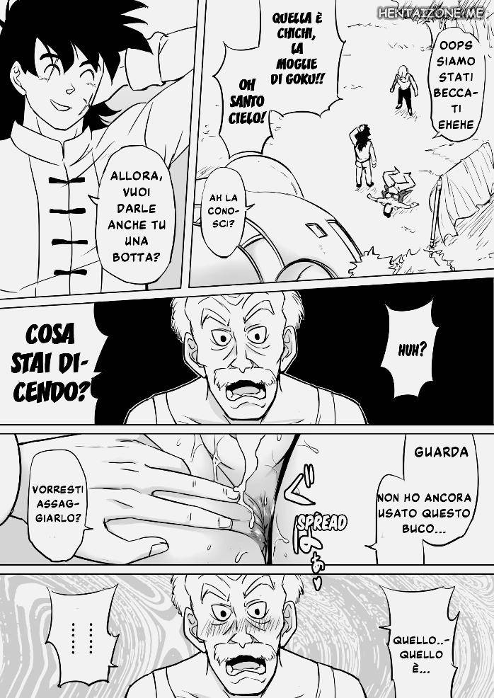 [Shirihito] Muchi na Hitozuma to no Tokubetsu Shugyou | L' Allenamento Speciale di Chichi (Dragon Ball Super) [Italian] - Page 22