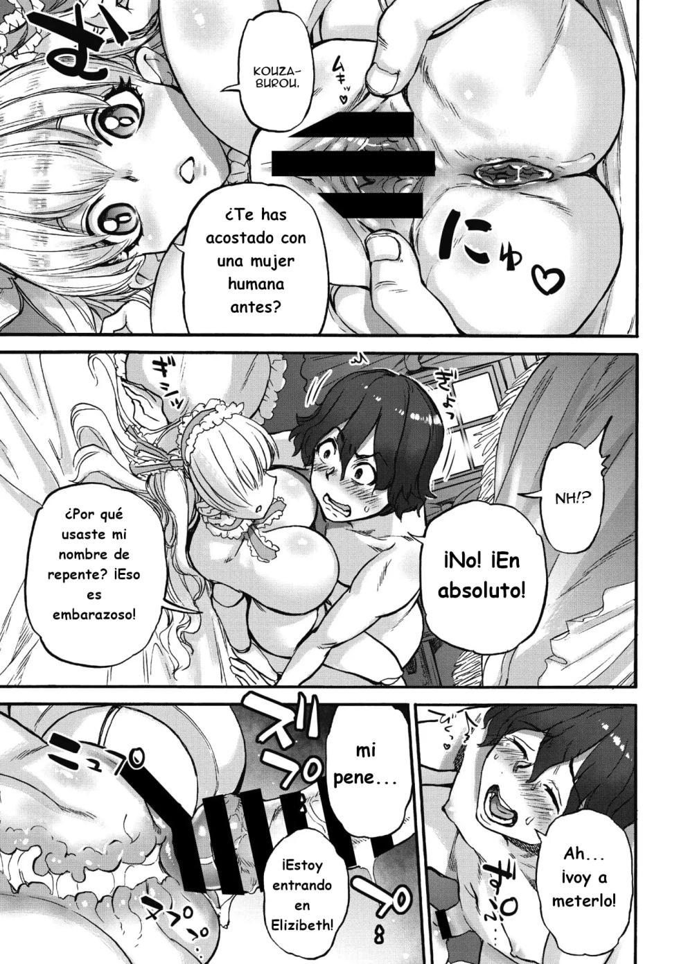 [Ameyama Denshin] Elizabeth no Yakata | La Mansión de Elizabeth (COMIC GAIRA Vol. 04) [Spanish] [Darius] - Page 15