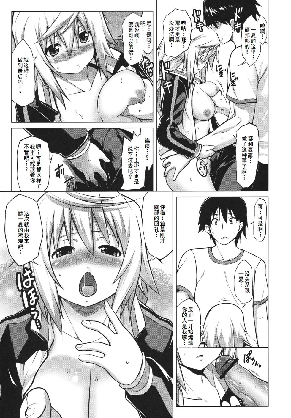 (C80) [STUDIO TIAMAT (TANABE)] Ryakushite IS (IS <Infinite Stratos>) [Chinese] [廉价汉化组] - Page 11