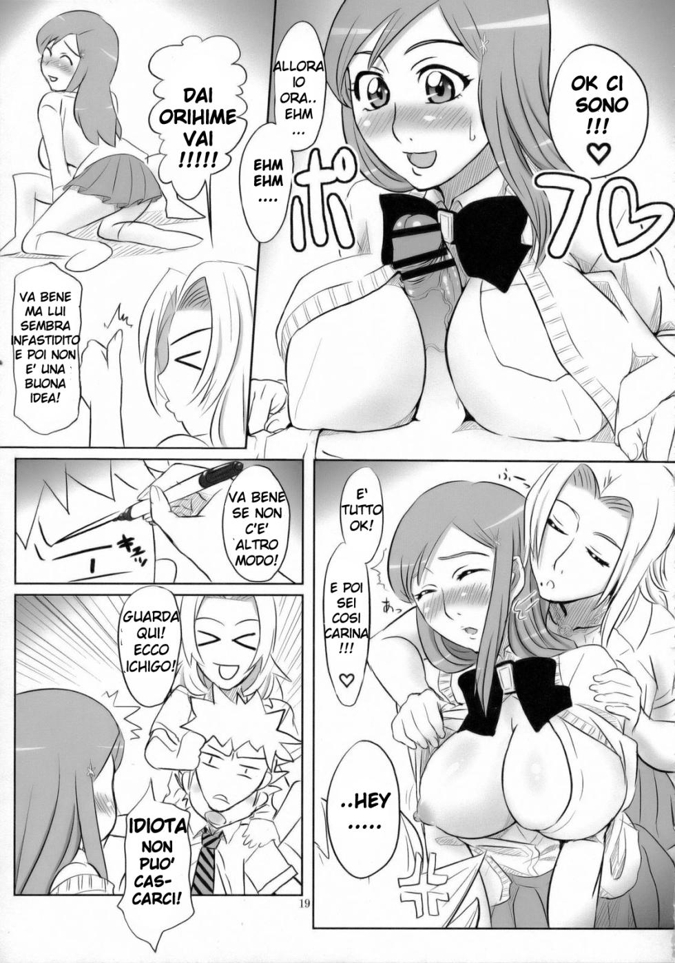 (C71) [ORANGE☆SOFT (Aru Ra Une)] Seifuku to Iu Na no Kyouki Ni | Il Mio Capitano (Bleach) [Italian] - Page 18