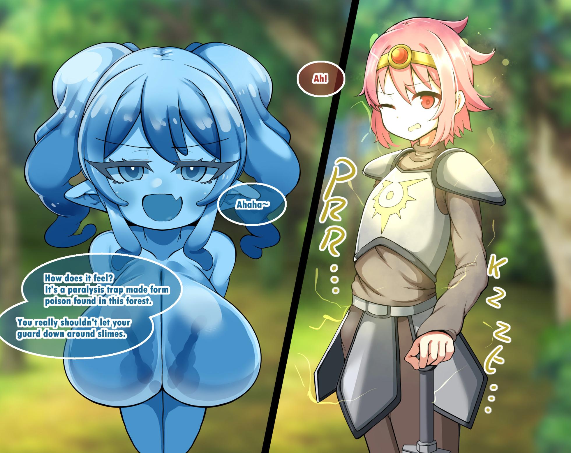 [Yawaraka Energy] A story about a hero who got turned into a weak slime by an even weaker slime - Page 9