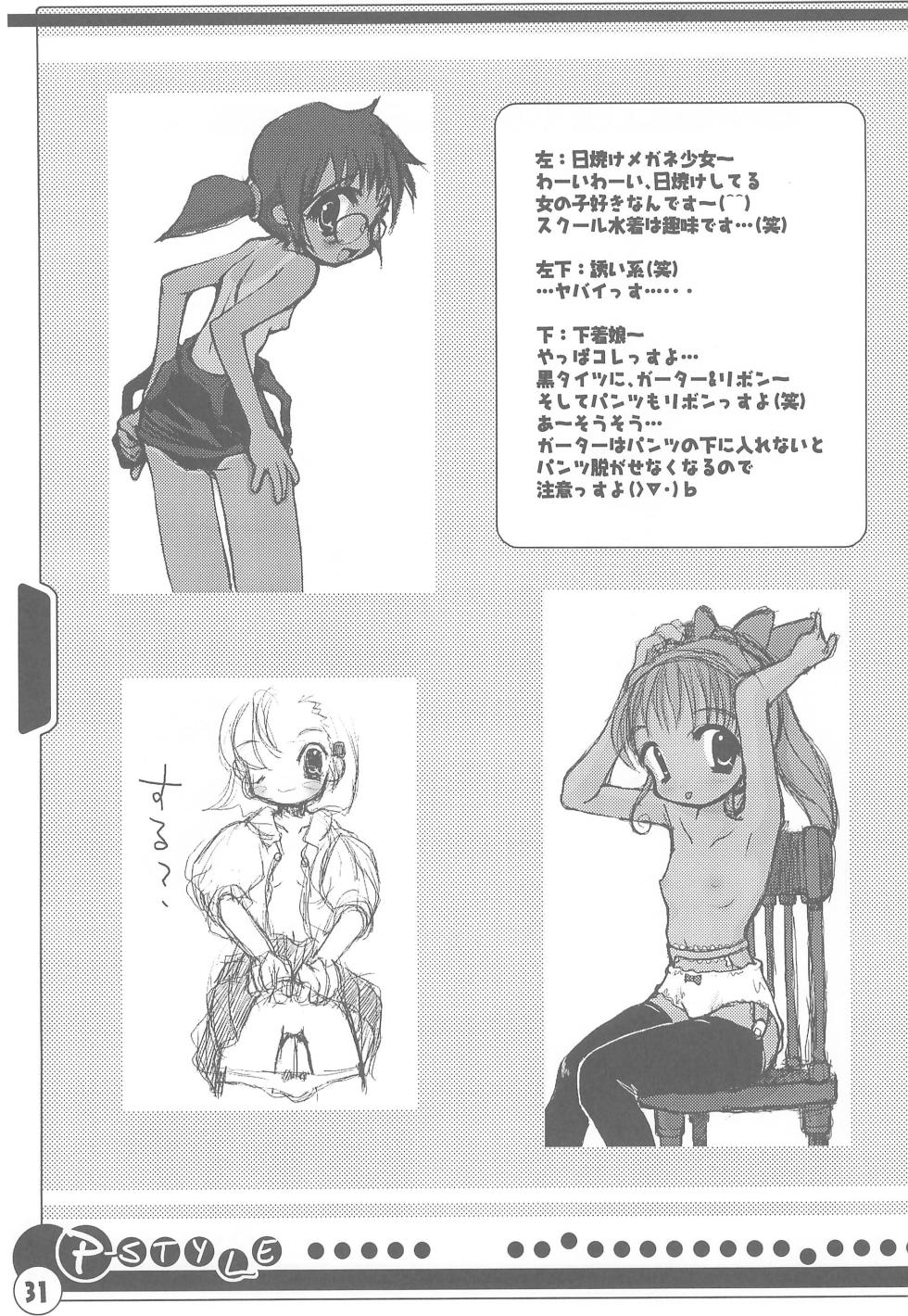 (C58) [Shumidokoro Komanoya (Yusaka)] P-STYLE (Various) - Page 33