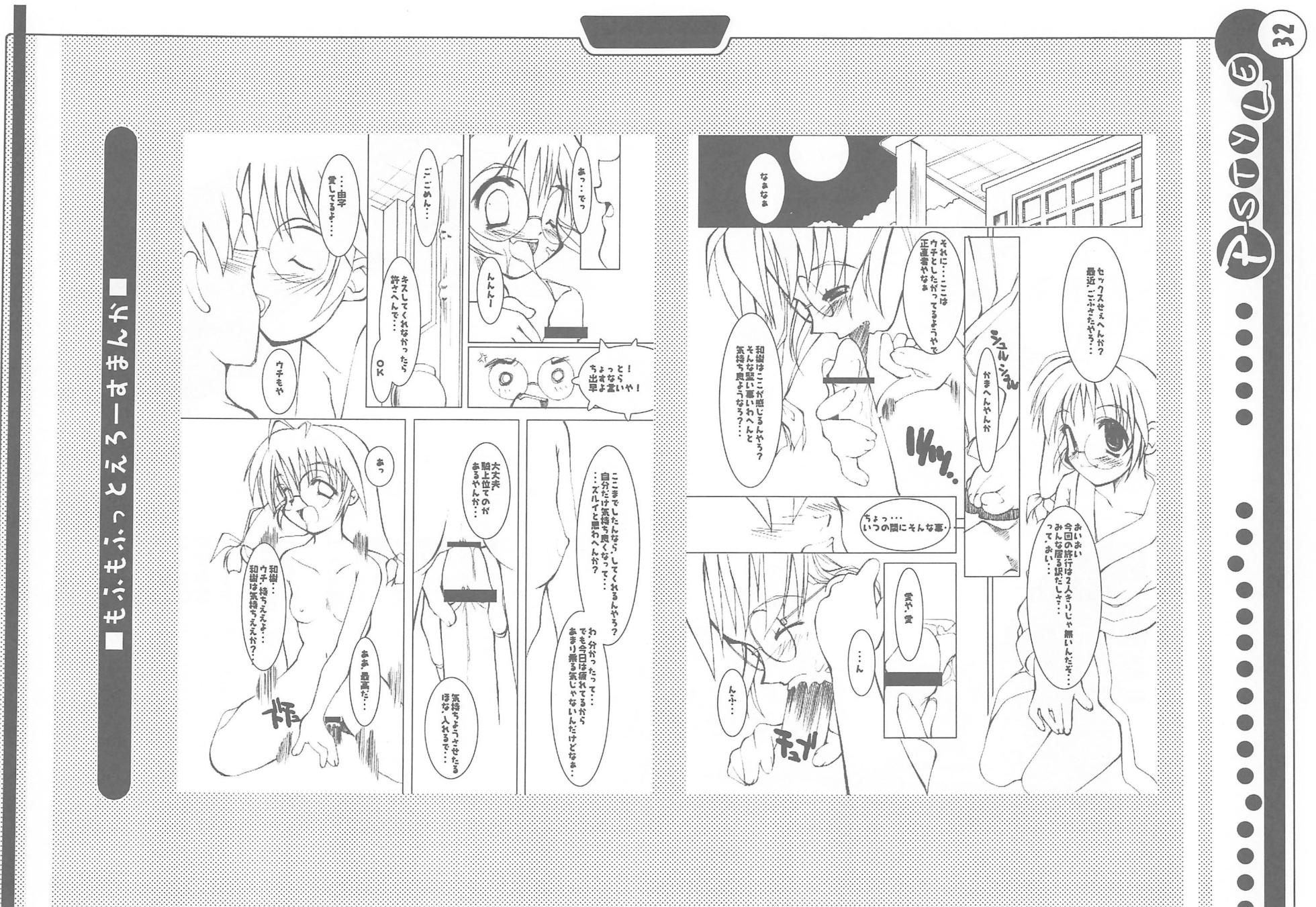 (C58) [Shumidokoro Komanoya (Yusaka)] P-STYLE (Various) - Page 34