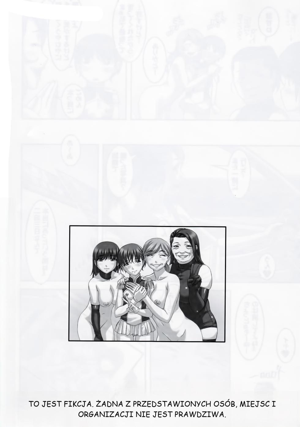 (C87) [Tairikukan Dandoudan Dan (Sakura Romako)] Anoko ga Natsuyasumi ni Ryokou saki de Oshiri no Ana o Kizetsu suru hodo Naburare Tsuzukeru Manga 2 [polski] - Page 23