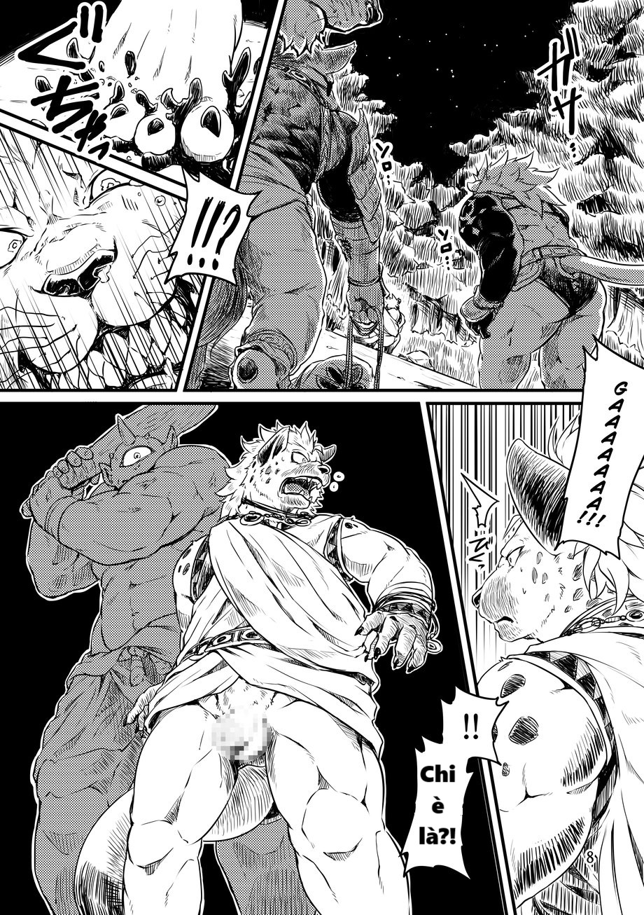 (C97) [Yakijaketeishoku (Kishiguma)] BANDITO x DRAGO ita - Page 8