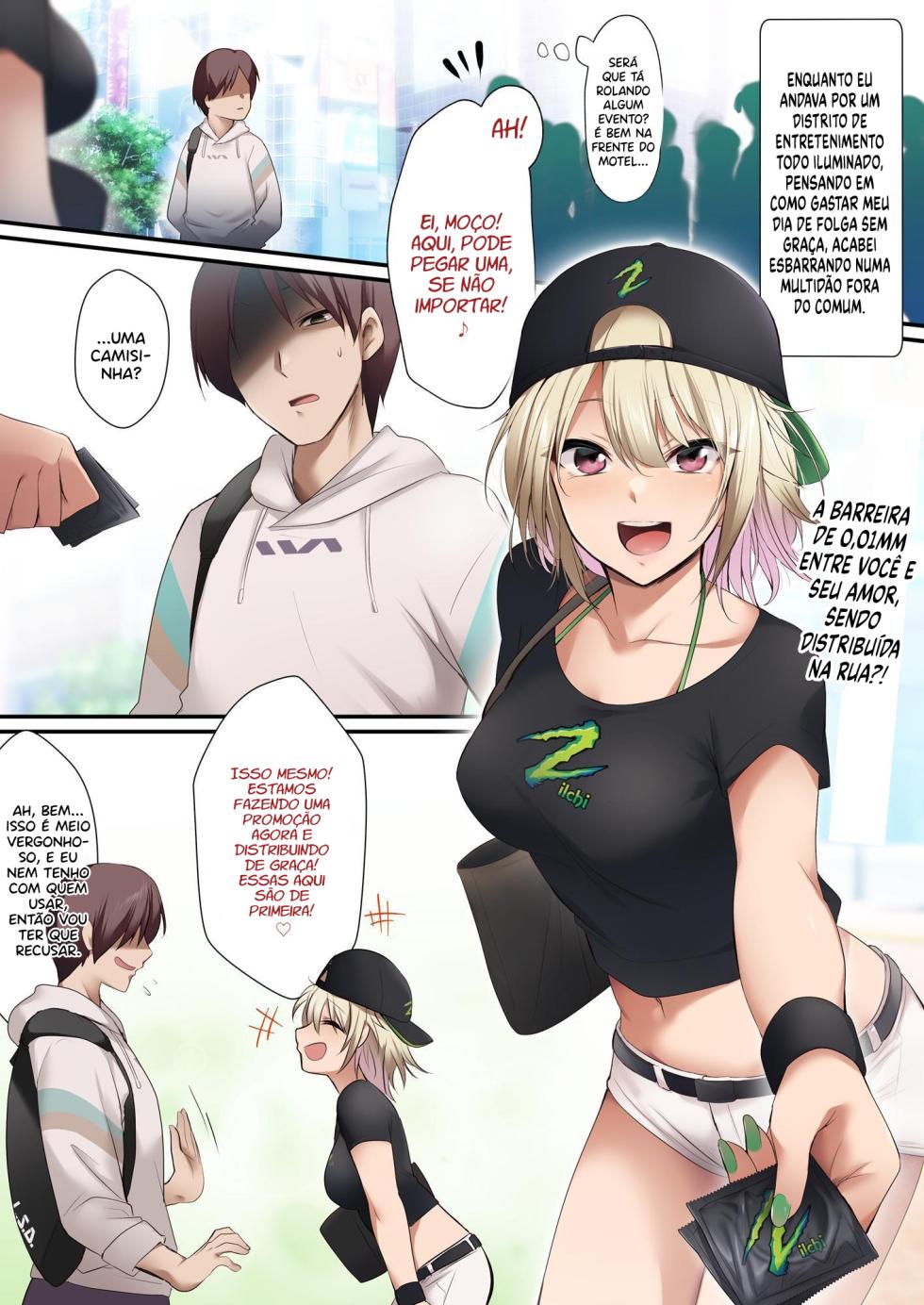 [HELLTER SKELTER (kaiga)] Campaign Girl de Jissen Otameshi-chuu! Nan-ban no Ko to Shitai desu ka?  [Portuguese-BR] - Page 2