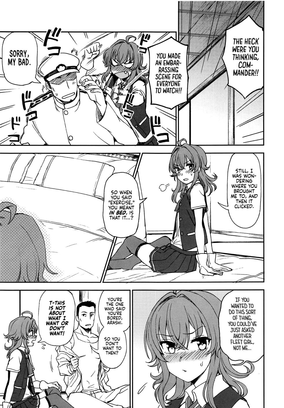 (COMIC1☆15) [Kuma no Tooru Michi (Kumada)] Haru no Arashi (Kantai Collection -KanColle-) [English] [Ne-Kai Agenda] - Page 5