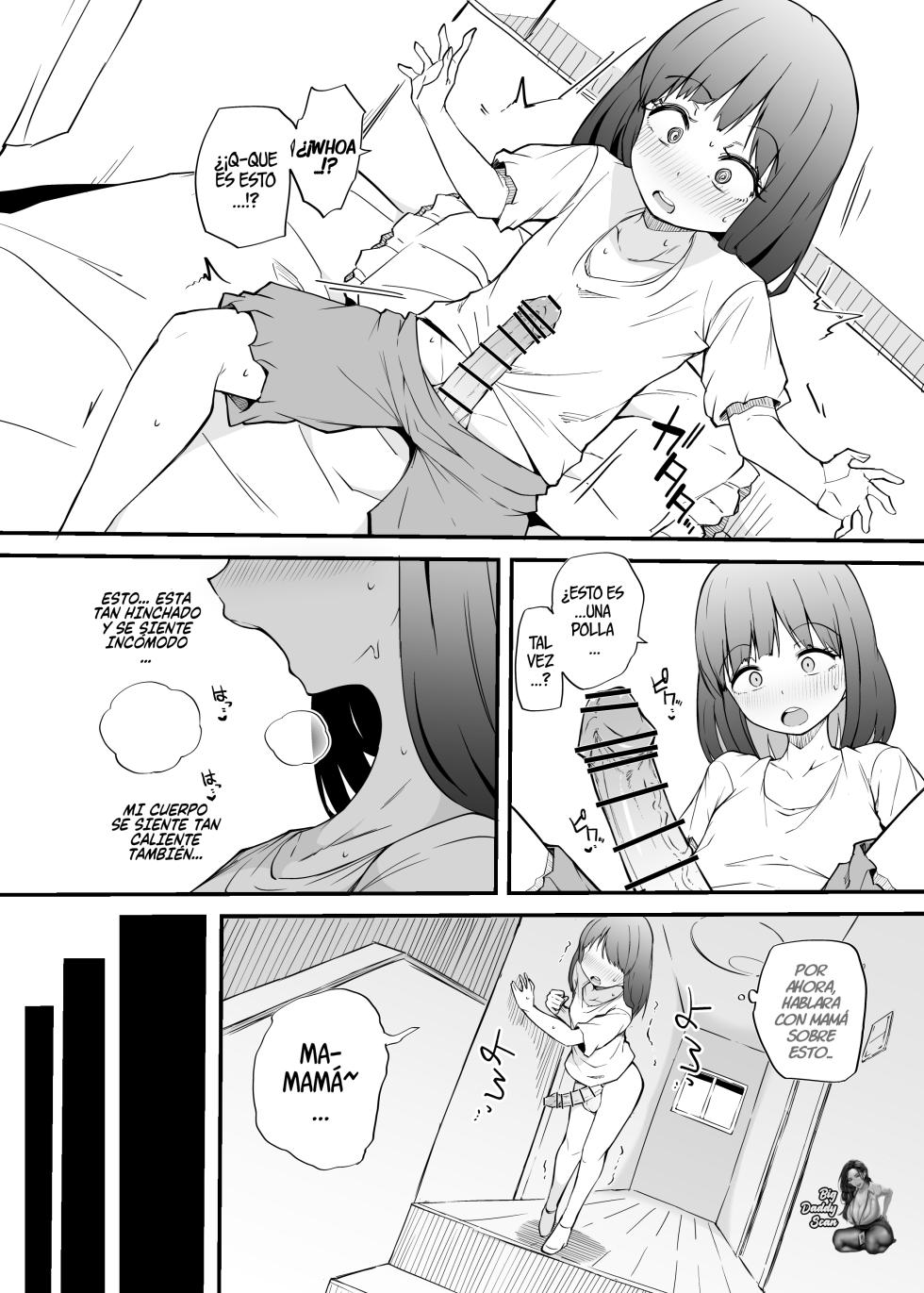 [Makin] Asa Okitara Futanari ni | Cuando Me Desperté En La Mañana, Me Habia Vuelto Una Futanari [Spanish] [BigDaddy Scan] - Page 2