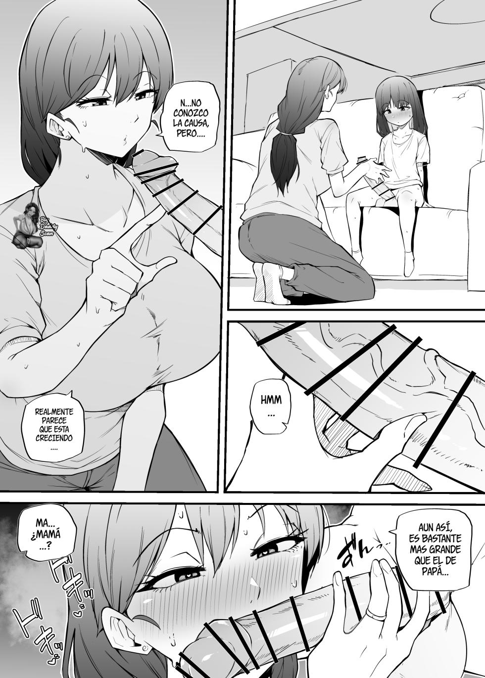 [Makin] Asa Okitara Futanari ni | Cuando Me Desperté En La Mañana, Me Habia Vuelto Una Futanari [Spanish] [BigDaddy Scan] - Page 3