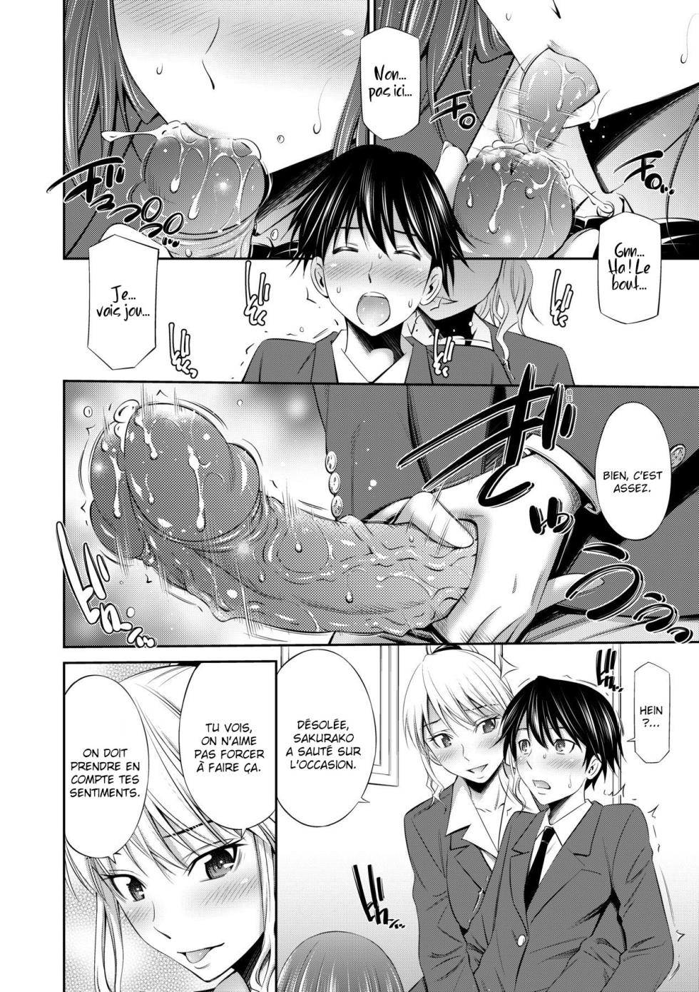 [Sabashi Renya] Senpai-tachi to no Gakuen Seikatsu Ch1-3 [French] [O-S] [Decensored] [Digital] - Page 16