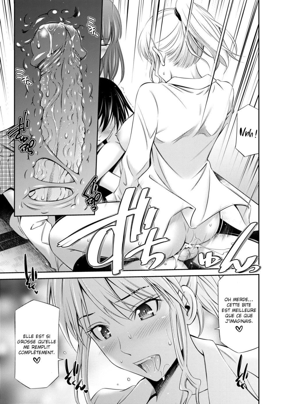 [Sabashi Renya] Senpai-tachi to no Gakuen Seikatsu Ch1-3 [French] [O-S] [Decensored] [Digital] - Page 23