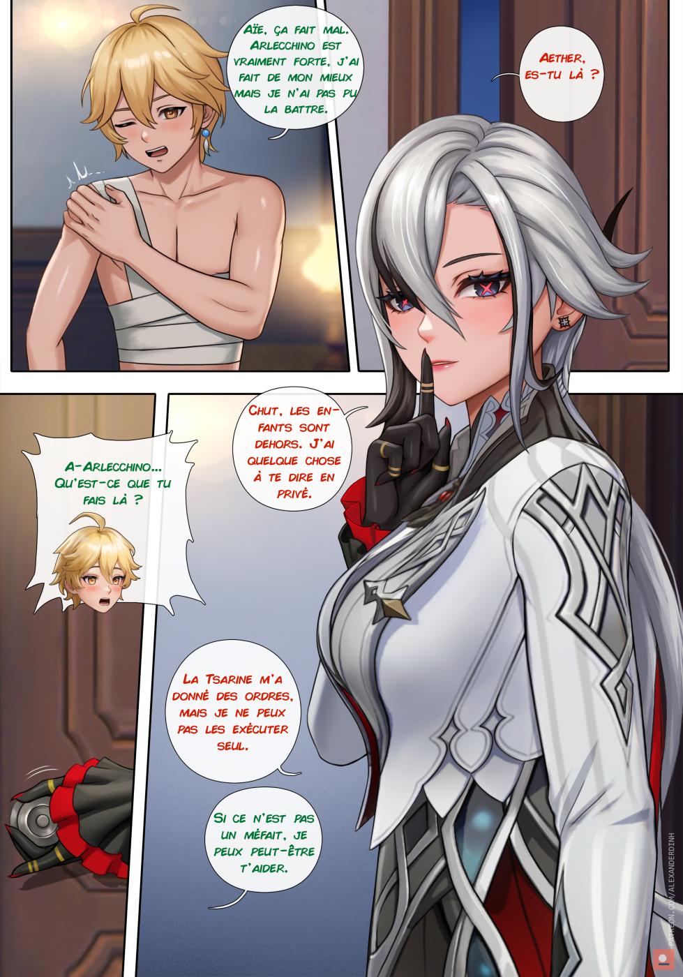 [Alexander Dinh] Arlecchino (Genshin Impact) [French] - Page 1