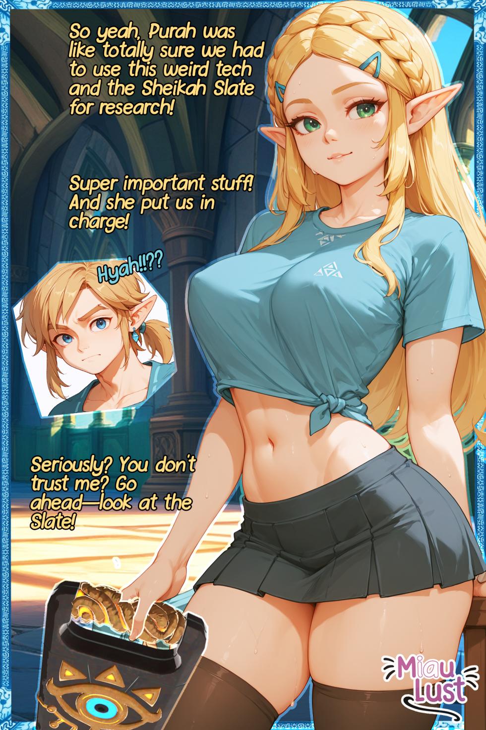 [MiauLust] Zelda: Breath of the Lust [AI Generated] - Page 4