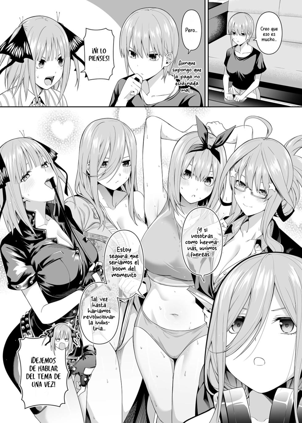 [Bad Mushrooms (Chicke III, 4why)] 1/5 no Renai Kanjou (Sin Censura) [Gotoubun no Hanayome] (Español) [ᗞメᗞ Ⲏⲉⲅⲟ 英雄] - Page 9