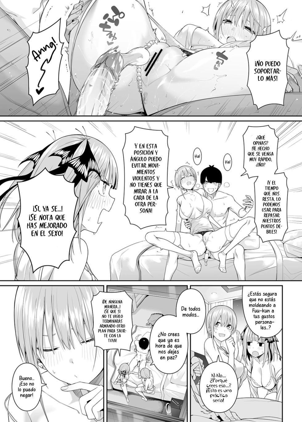 [Bad Mushrooms (Chicke III, 4why)] 1/5 no Renai Kanjou (Sin Censura) [Gotoubun no Hanayome] (Español) [ᗞメᗞ Ⲏⲉⲅⲟ 英雄] - Page 40