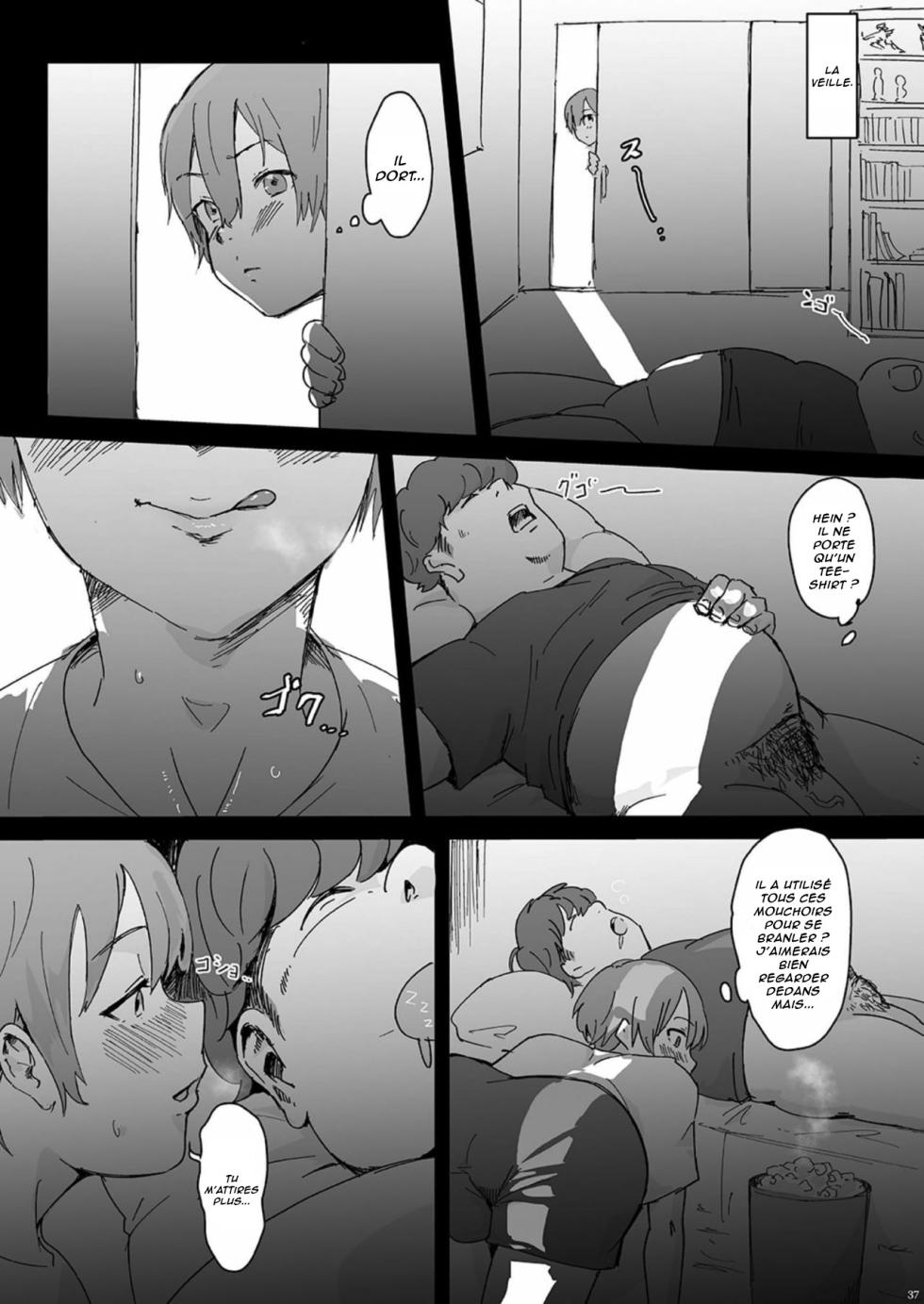 [Gomabura] Rabu♥Ani | Amour♥Fraternel (Shounen Oddity) [French] [Lopxi] - Page 5