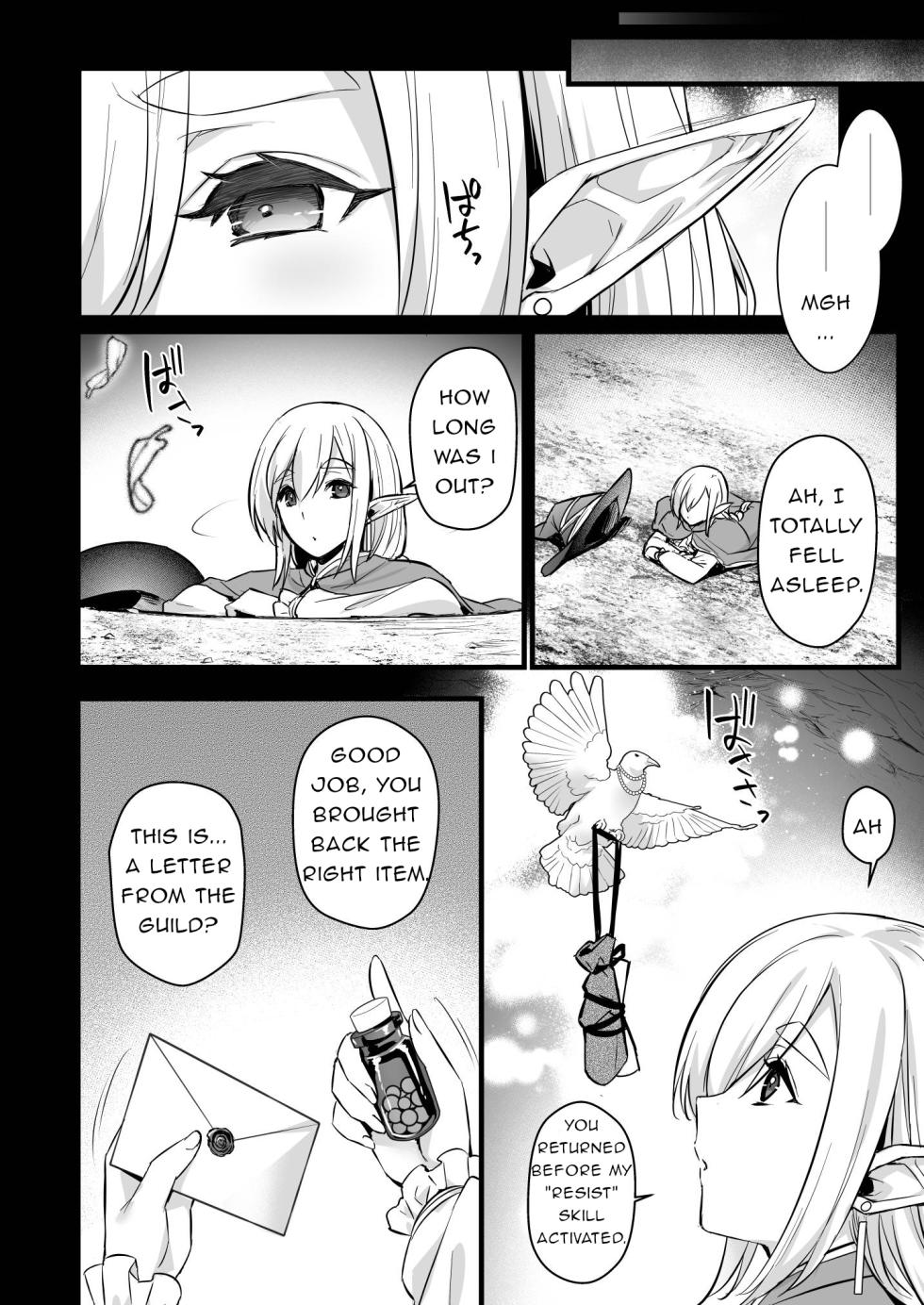 [Himeya (Abe Inori)] Lv.250 no Mahoutsukai ga Kankakushadan Otoshiana ni Ochite Level Drain de Jinsei ga Owaru made | A Level 250 Mage Falls Into a Sensory Deprivation Pit and Loses Her Humanity to Level Drain [English] - Page 25