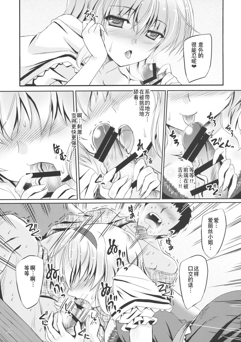 (Reitaisai 13) [Reverse Noise (Yamu)] Artful Dissembler | 披着羊皮的狼 (Touhou Project) [Chinese] [贱兔汉化组] - Page 11