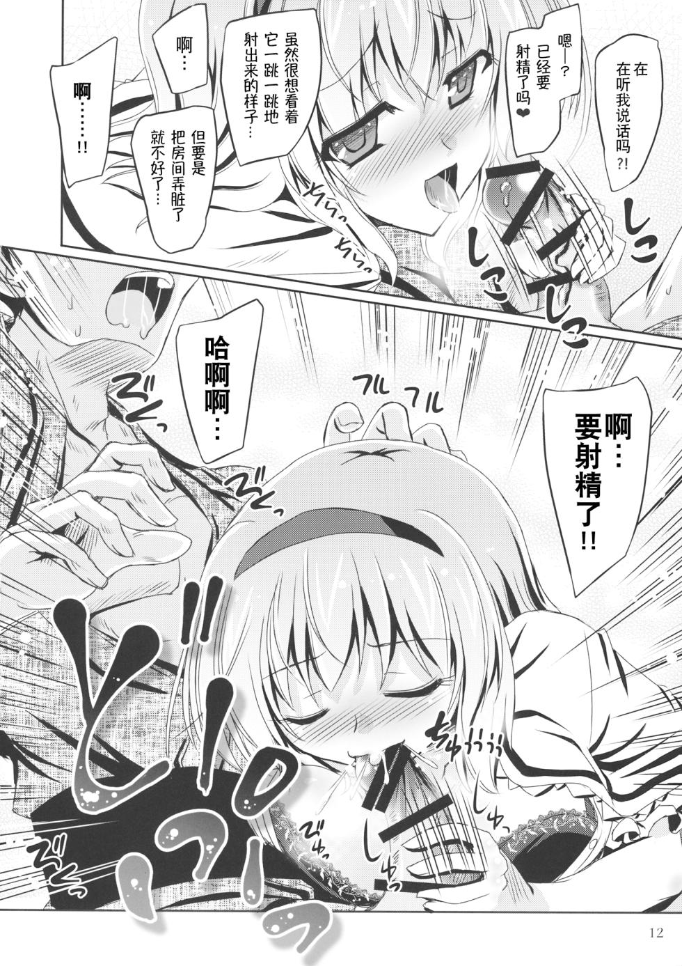 (Reitaisai 13) [Reverse Noise (Yamu)] Artful Dissembler | 披着羊皮的狼 (Touhou Project) [Chinese] [贱兔汉化组] - Page 12