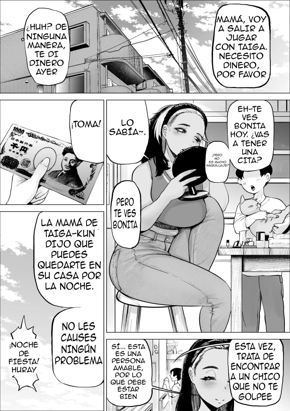 [takaya (Fukuhara Takaya)] Manbiki Shounen to Part no Hitozuma 3 | El Niño Ladrón Y La Empleada Casada 3 [Spanish] [El naranjas = Mr.Naranjas] - Page 4