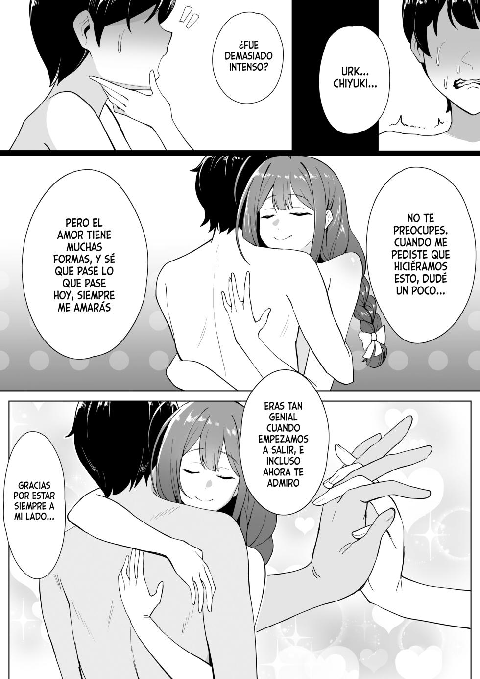 [Meganeru] Netorase ga Heta na Chiyuki-san | Chiyuki Es Mala En El Netorase (THE iDOLM@STER: Shiny Colors) [Spanish] - Page 8