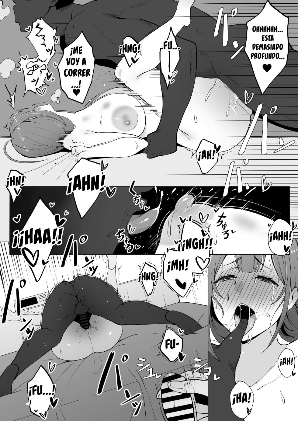 [Meganeru] Netorase ga Heta na Chiyuki-san | Chiyuki Es Mala En El Netorase (THE iDOLM@STER: Shiny Colors) [Spanish] - Page 10