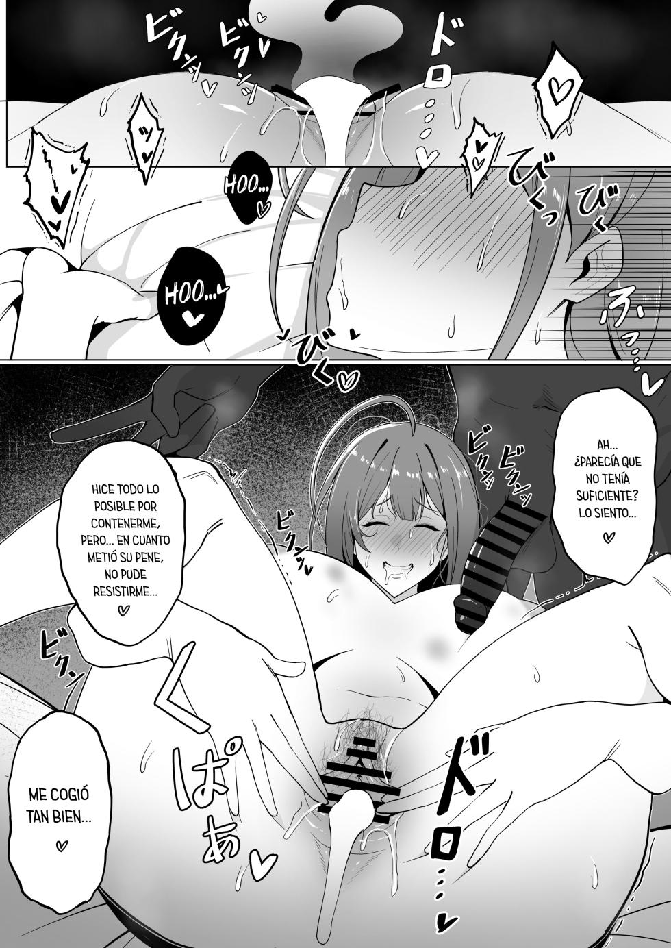 [Meganeru] Netorase ga Heta na Chiyuki-san | Chiyuki Es Mala En El Netorase (THE iDOLM@STER: Shiny Colors) [Spanish] - Page 12
