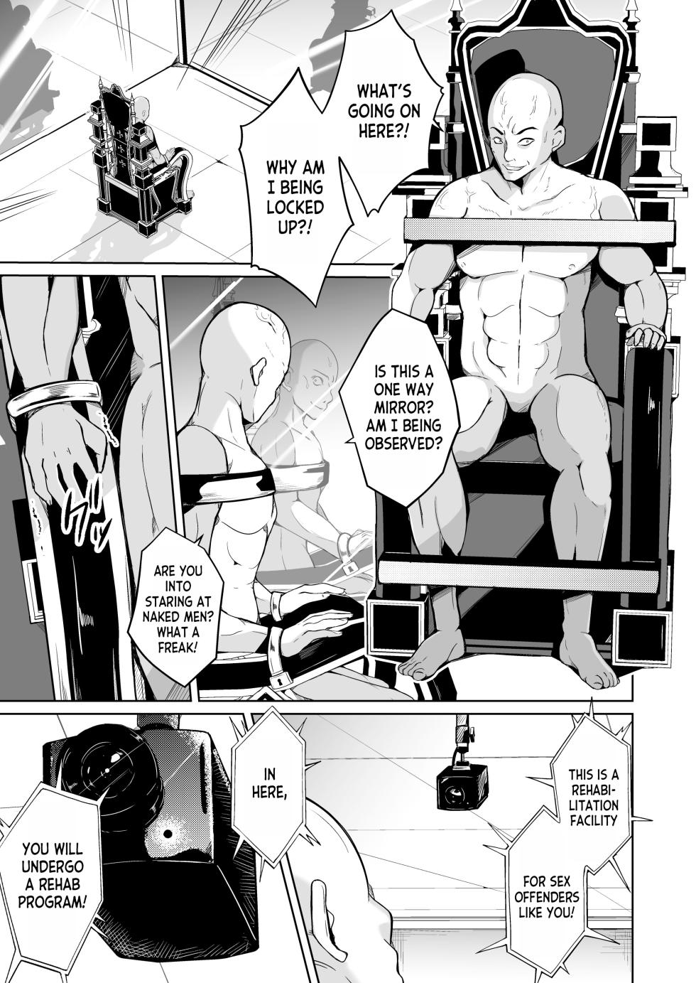 [Iwashita Shoten (Iwashita)] Seihanzaisha TS Kousei Shisetsu | Sex Offender Transformation Correctional Facility [English] [Decensored] - Page 3