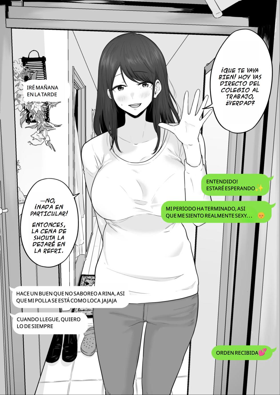 [Watson-dou] Houkai Kazoku 2 -Hahaoya ga Yakuza to no Sex ni Hamatta Hanashi- | Familia Rota 2 -Una esposa adicta al sexo infiel con un Yakuza- [Spanish] - Page 27