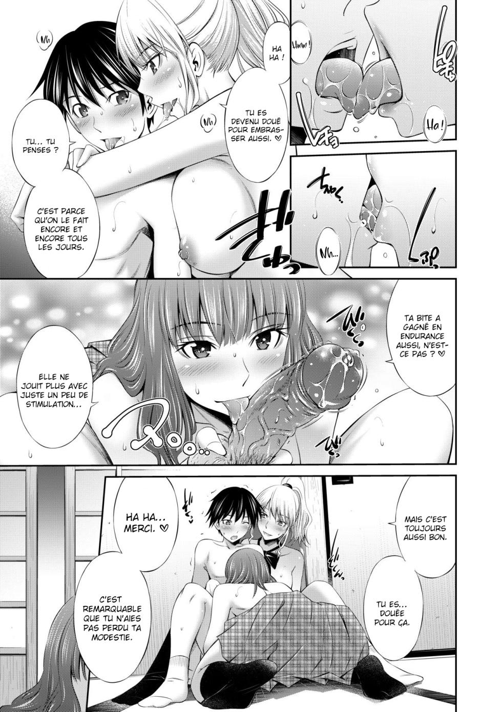 [Sabashi Renya] Senpai-tachi to no Gakuen Seikatsu Ch. 1-4 [French] [O-S] [Decensored] [Digital] - Page 39