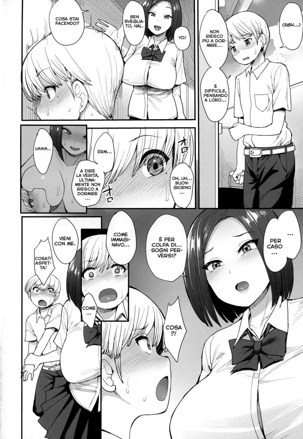(C94) [Mousou Deguchi (Unou)] Succubus no Rinjin | Il Vicino delle Succubi [Italian] - Page 7